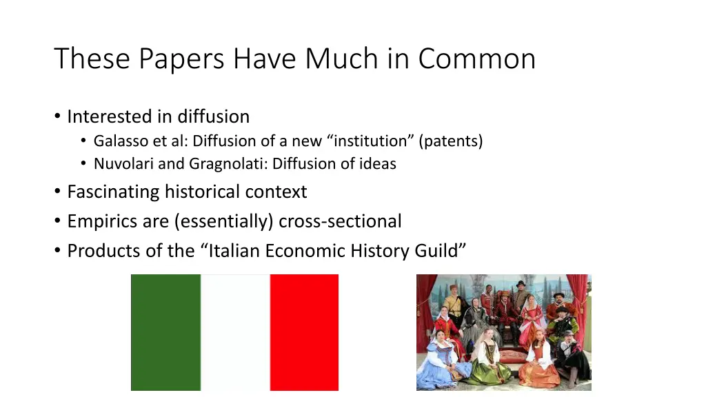 these papers have much in common