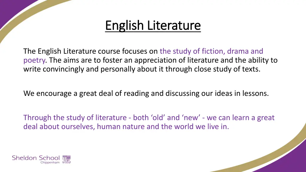 english literature english literature
