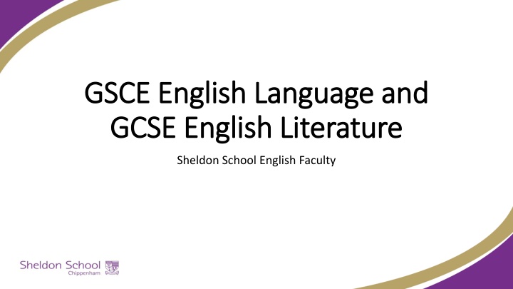 gsce english language and gsce english language