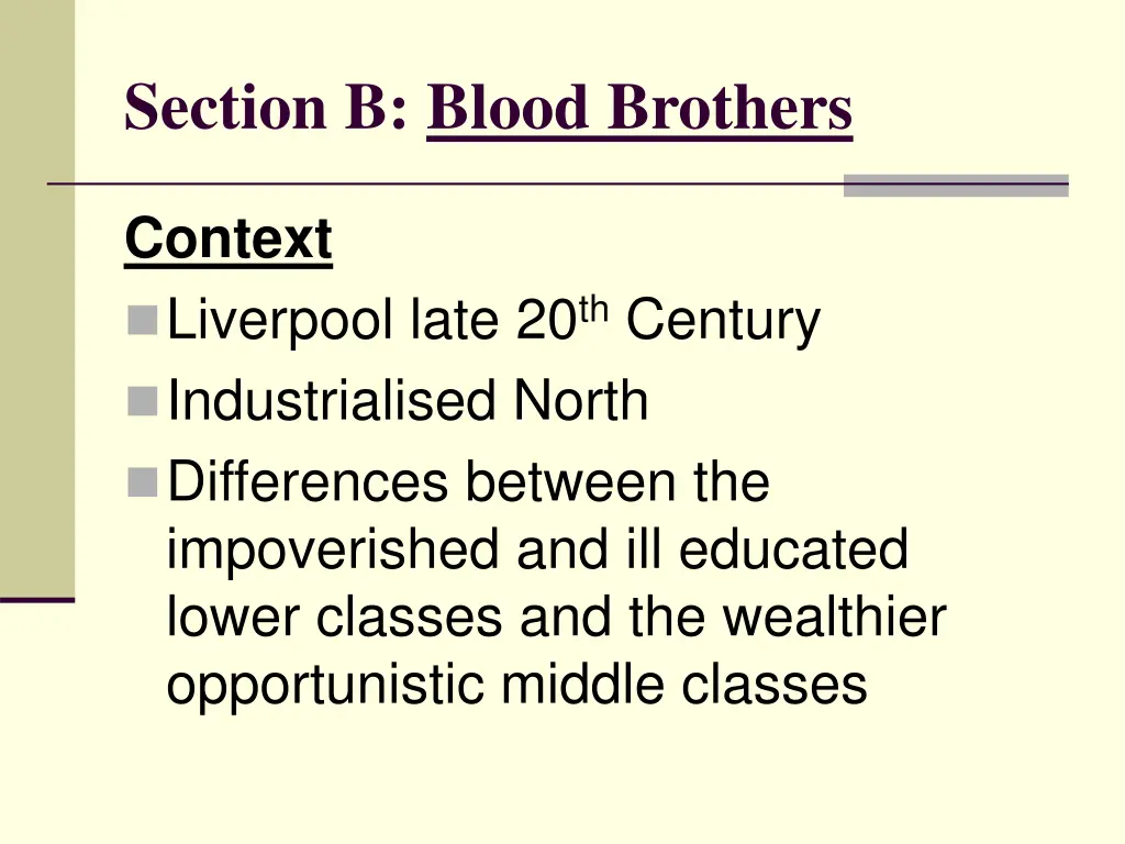 section b blood brothers 2