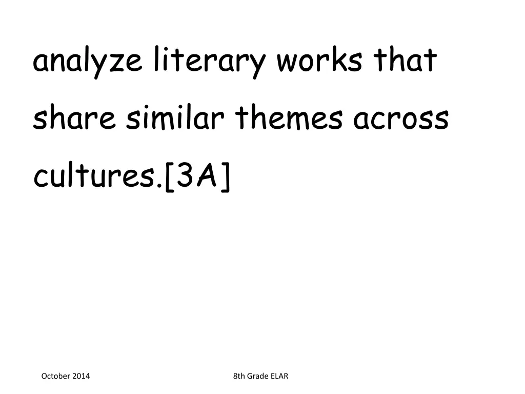 analyze literary works that share similar themes