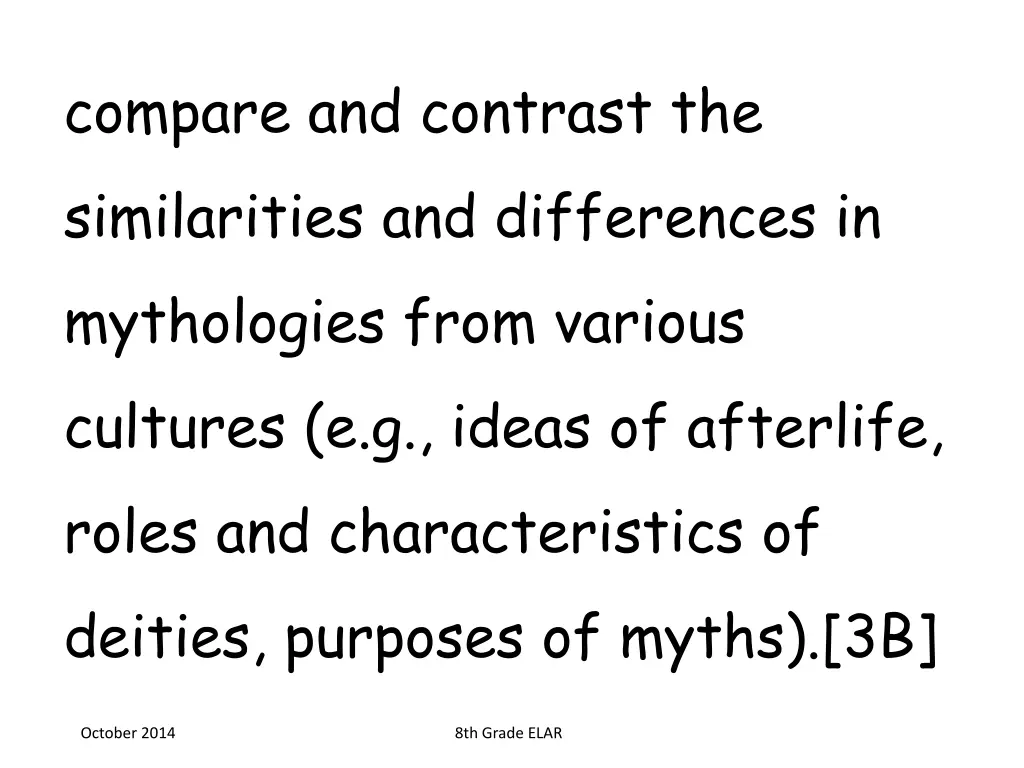 compare and contrast the similarities