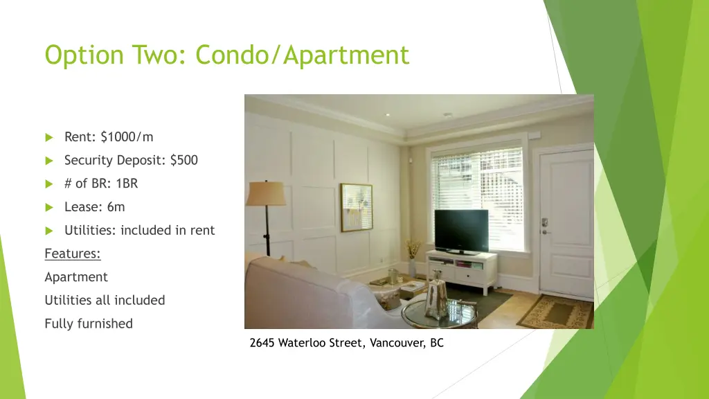 option two condo apartment