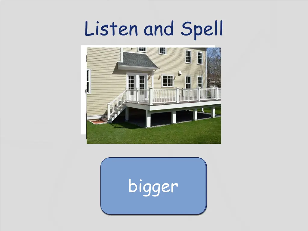 listen and spell