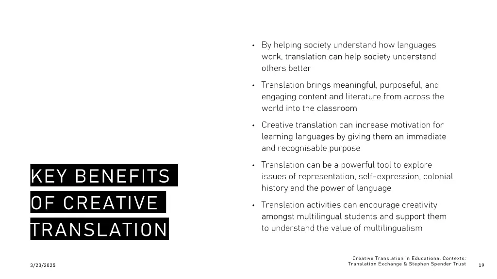 by helping society understand how languages work