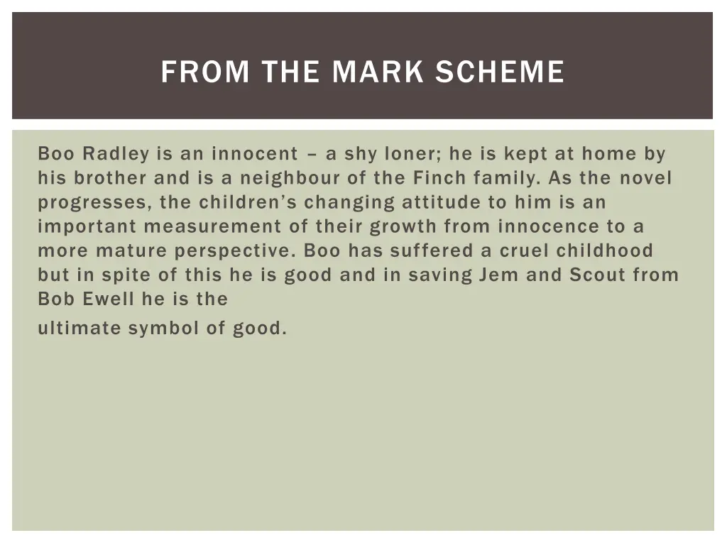 from the mark scheme 2