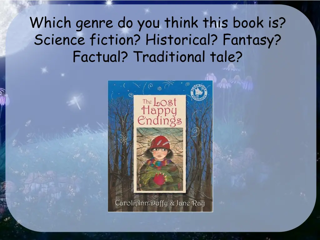 which genre do you think this book is science
