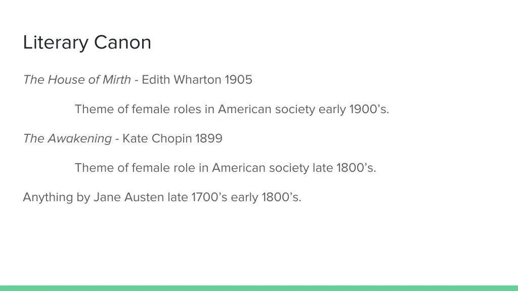 literary canon 1