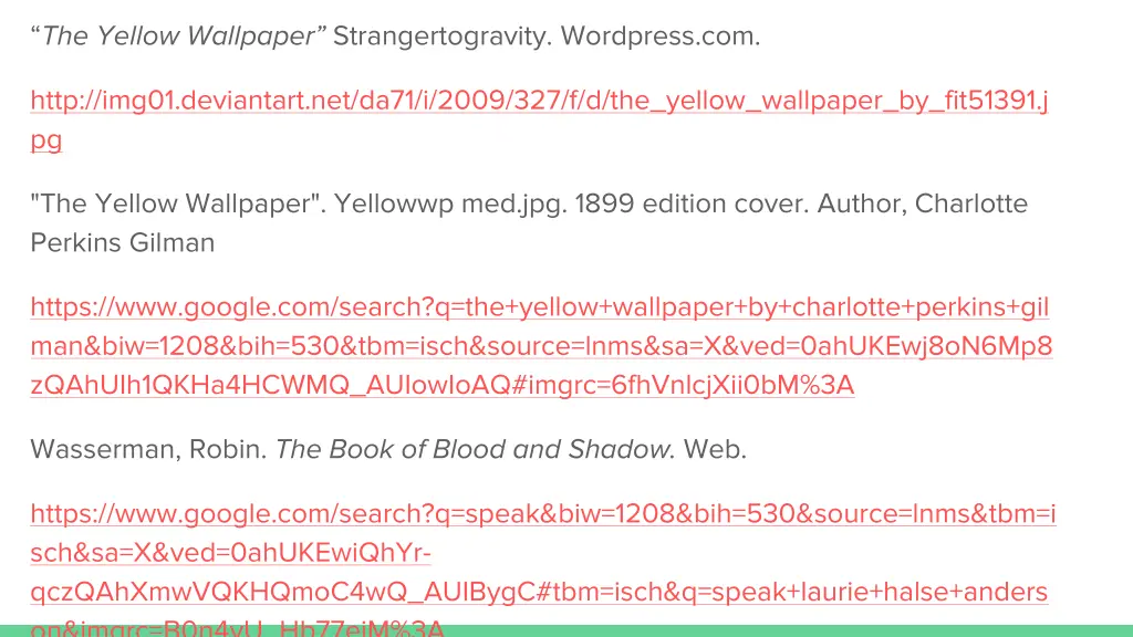 the yellow wallpaper strangertogravity wordpress
