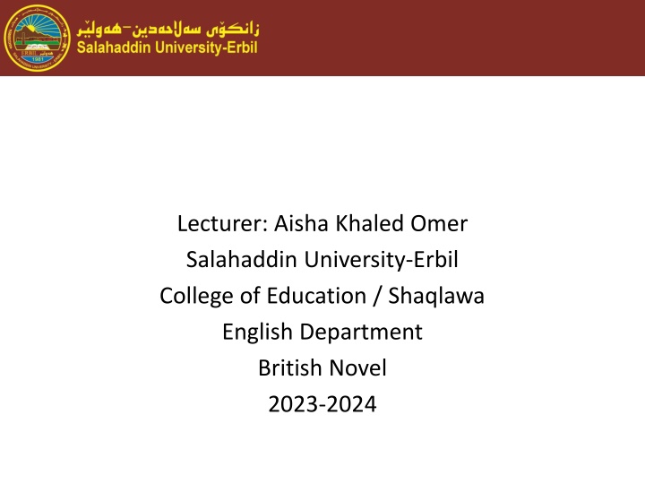 lecturer aisha khaled omer salahaddin university