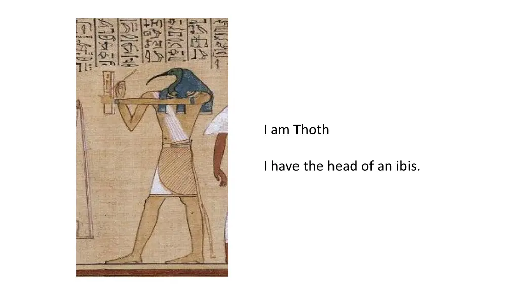 i am thoth