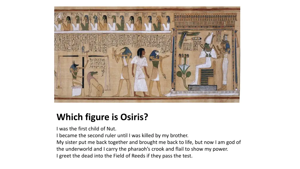 which figure is osiris