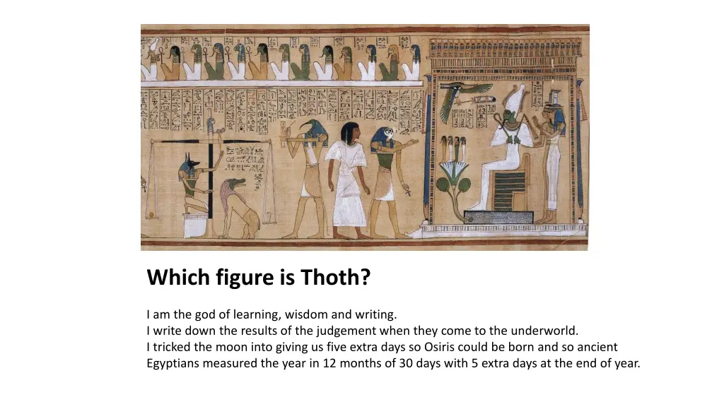 which figure is thoth