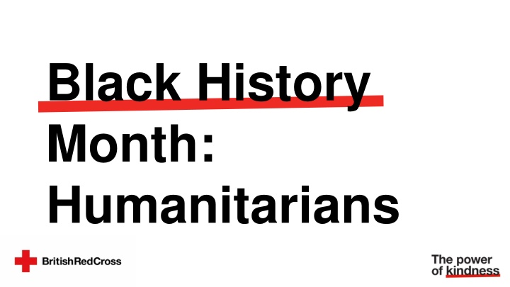 black history month humanitarians