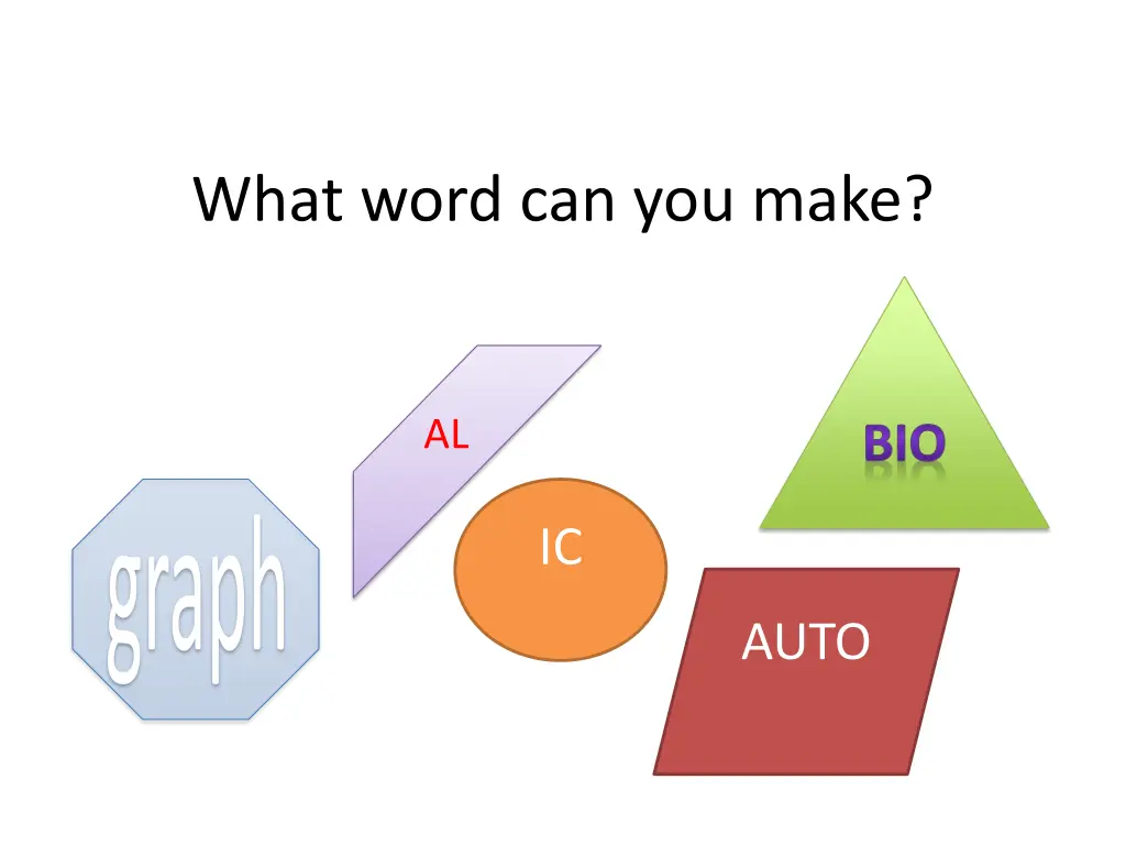 what word can you make