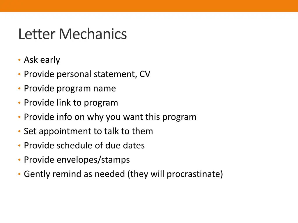 letter mechanics