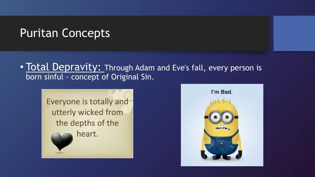 puritan concepts 1