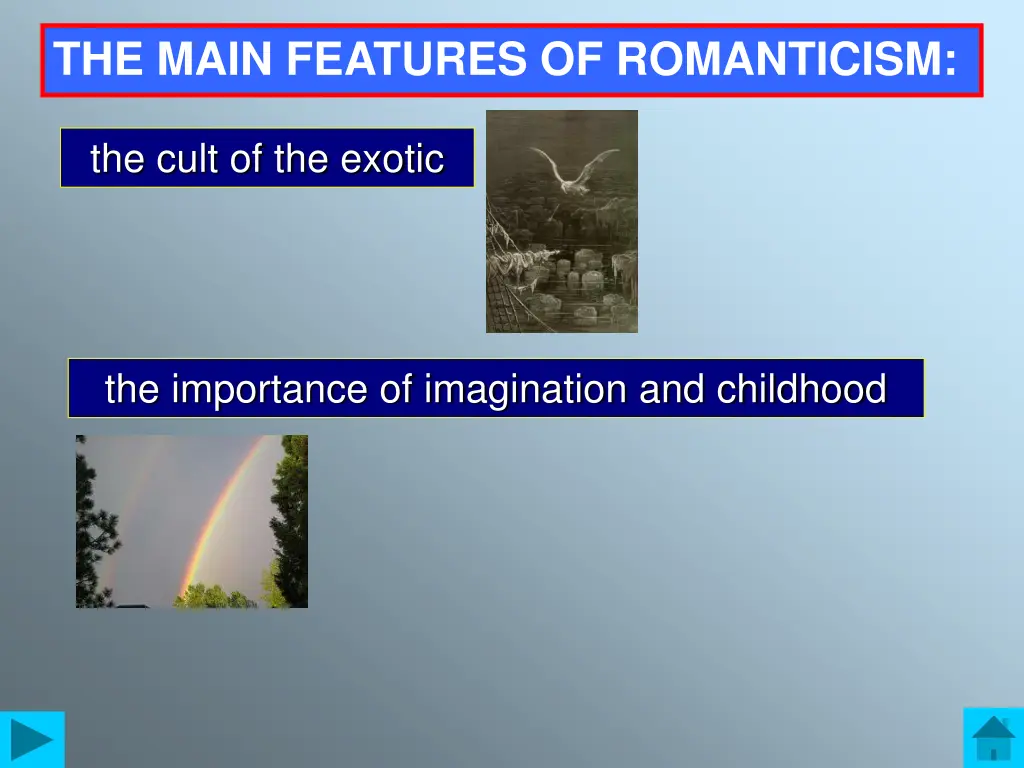 the main features of romanticism 2