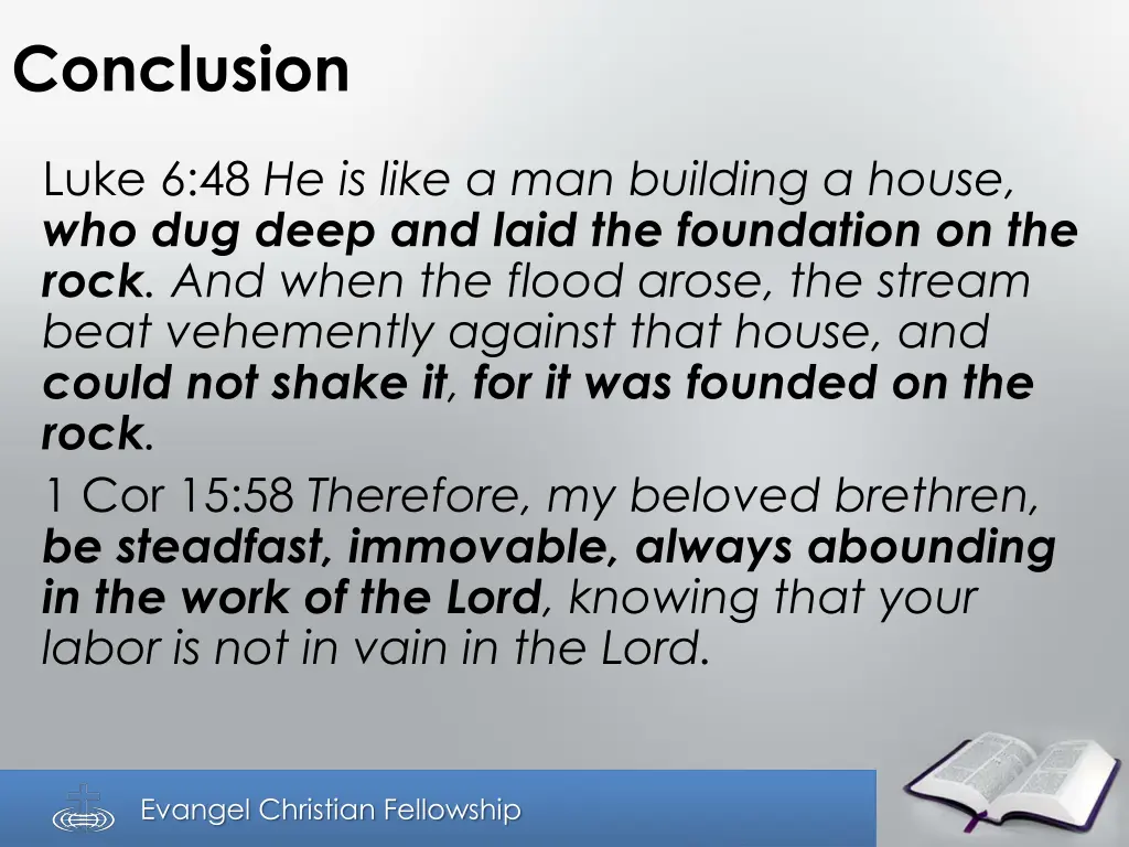 conclusion
