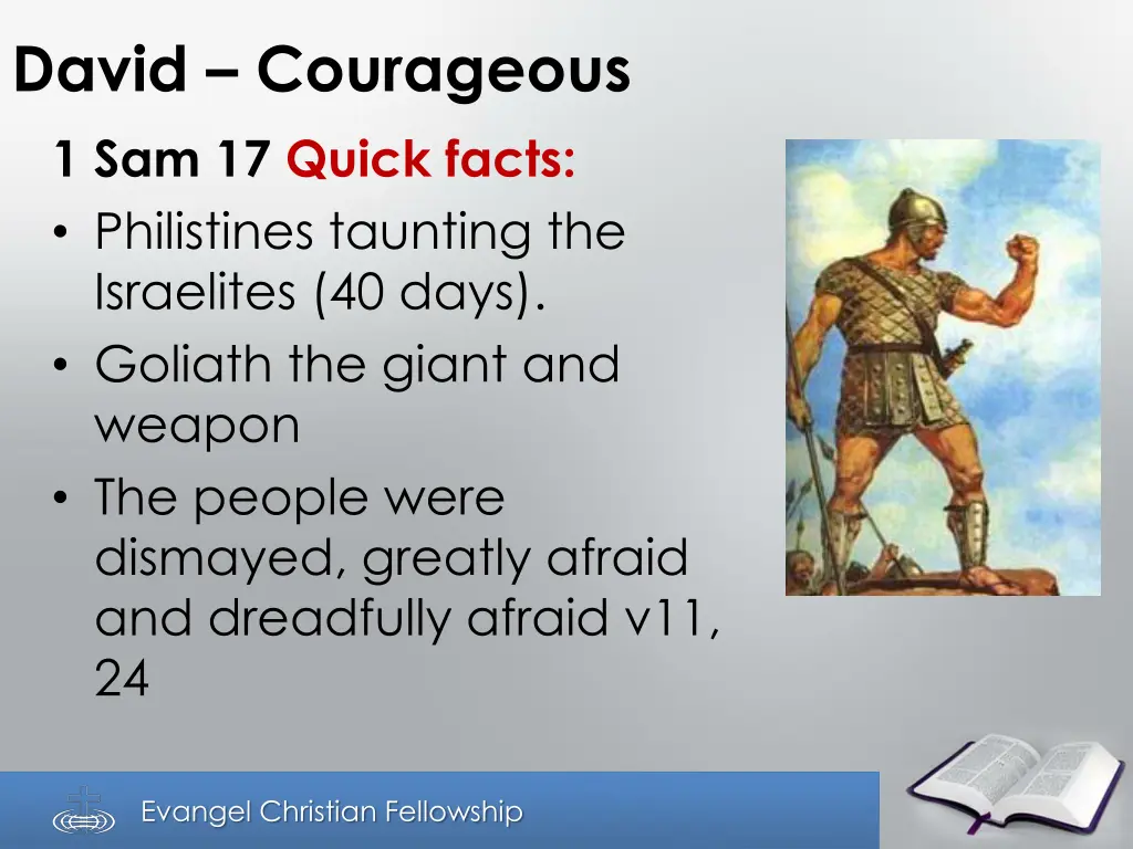 david courageous 1 sam 17 quick facts philistines