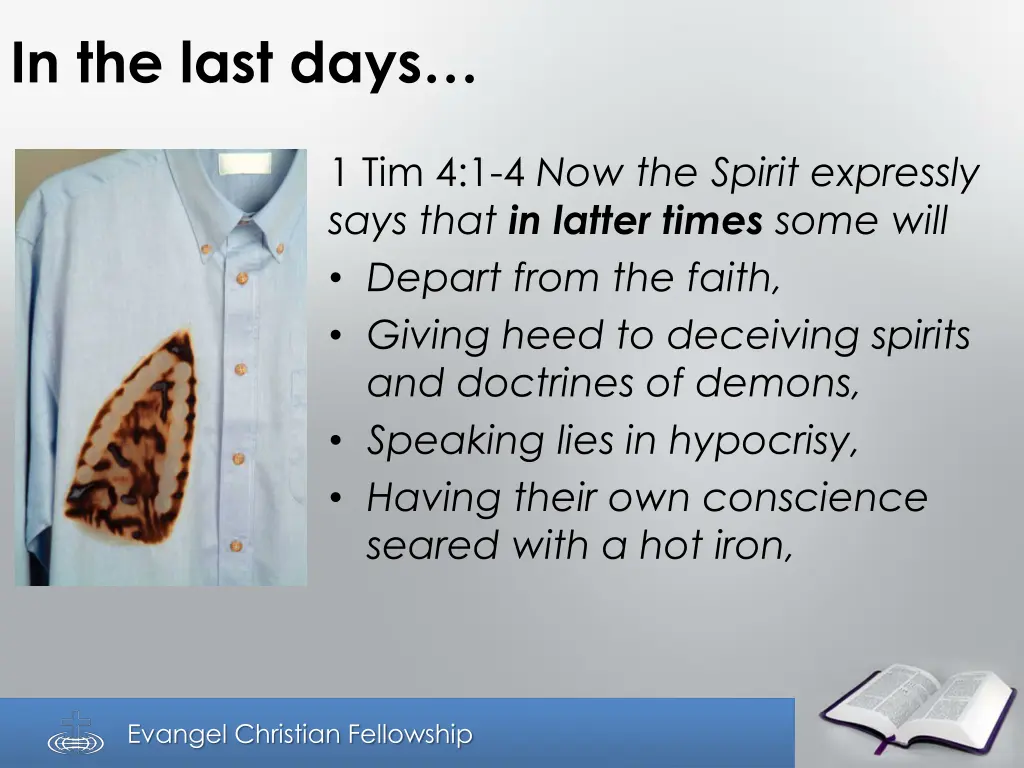 in the last days