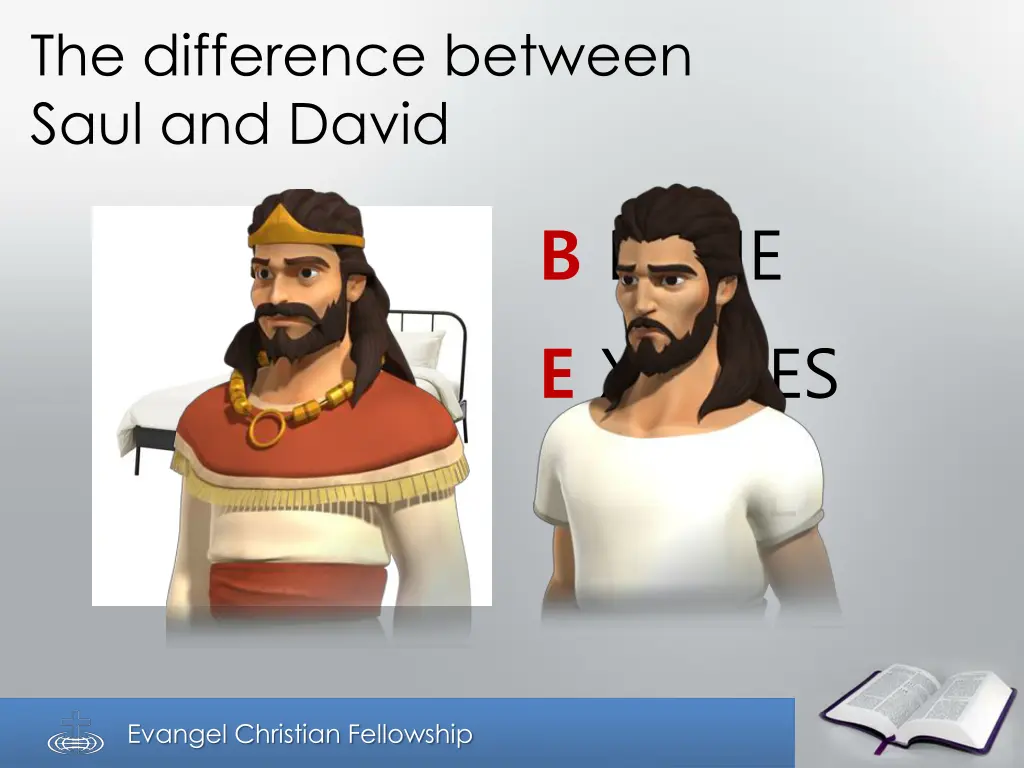 the difference between saul and david
