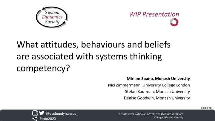 wip presentation