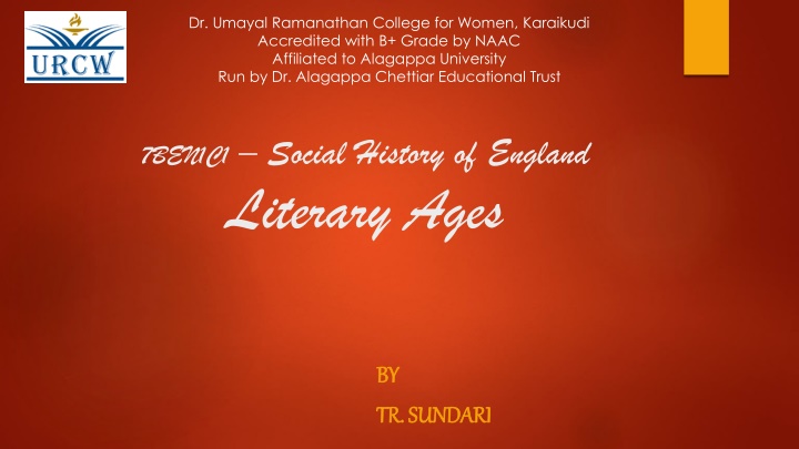 dr umayal ramanathan college for women karaikudi