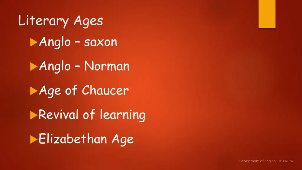 literary ages anglo saxon