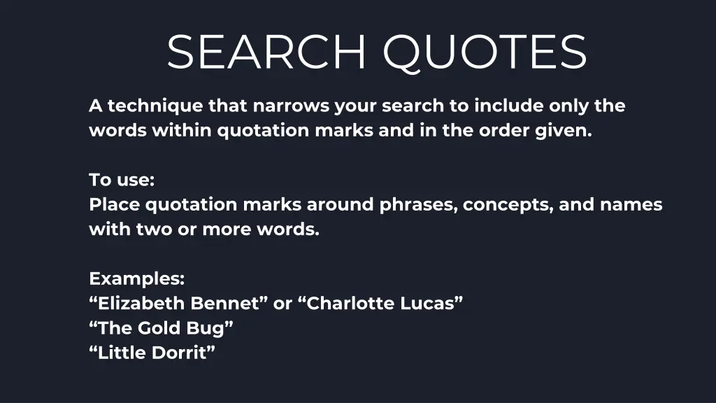 search quotes