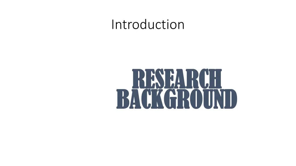 introduction