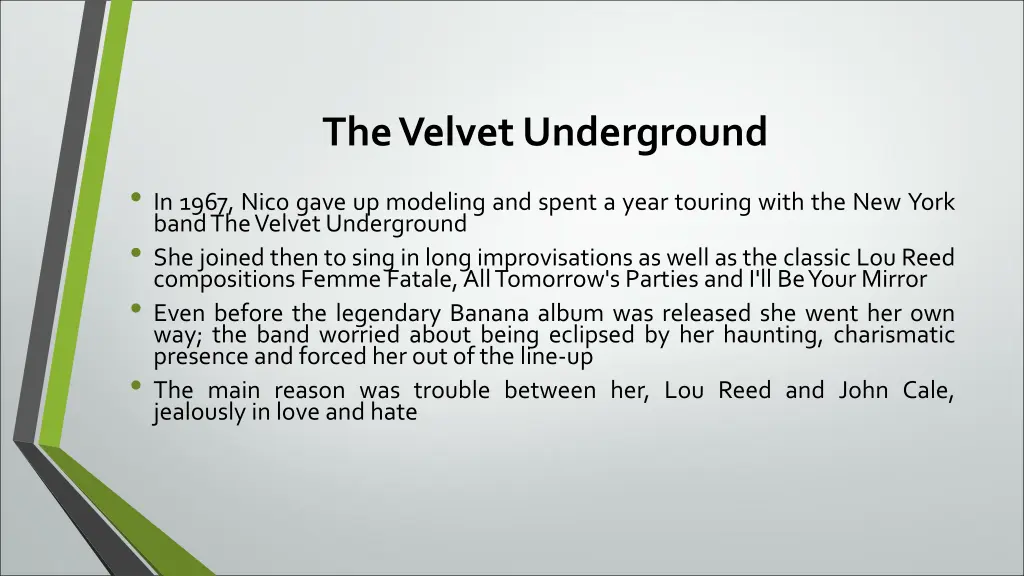 thevelvet underground