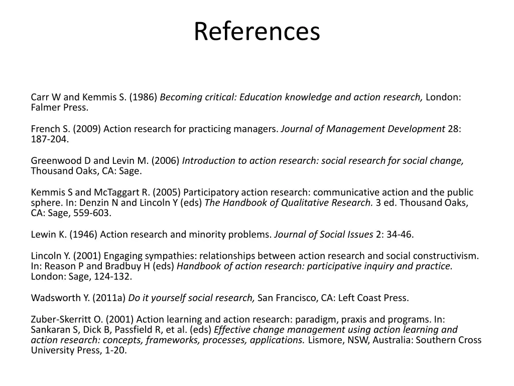 references