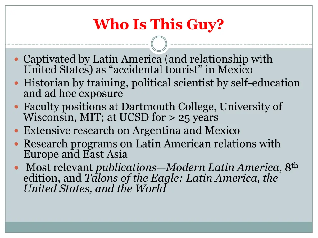 who is this guy
