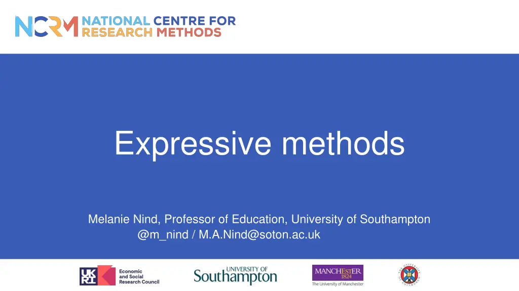 expressive methods