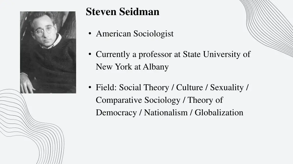 steven seidman