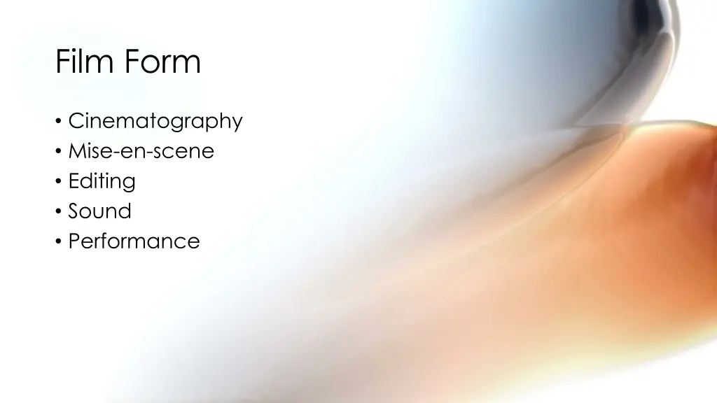 film form