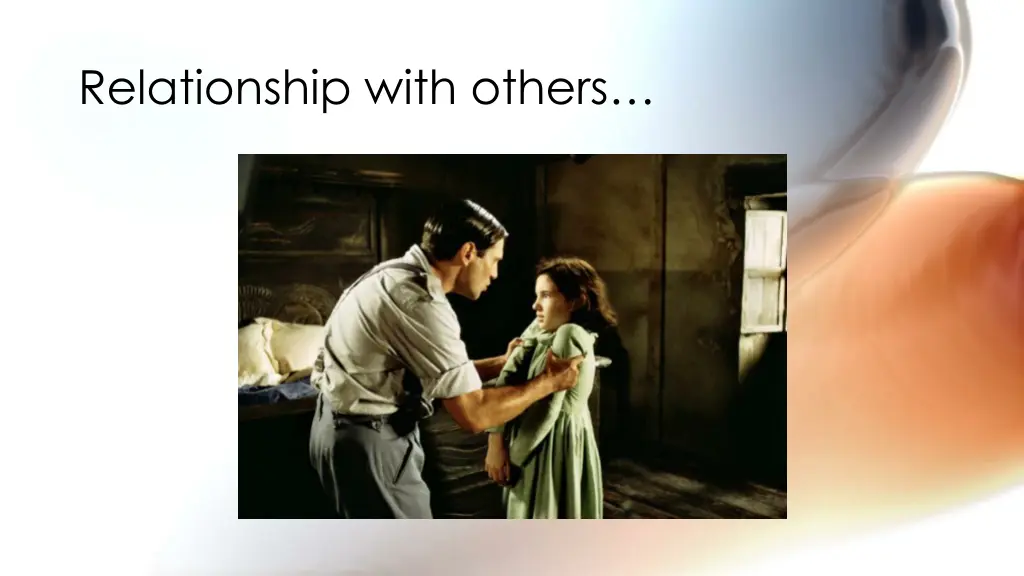 relationship with others