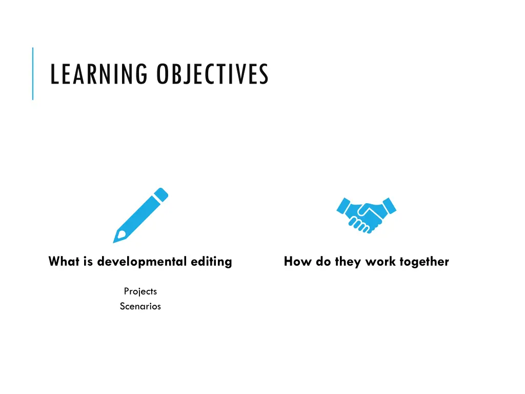 learning objectives