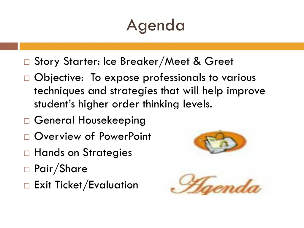 agenda