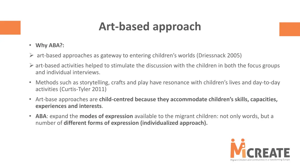 art based approach