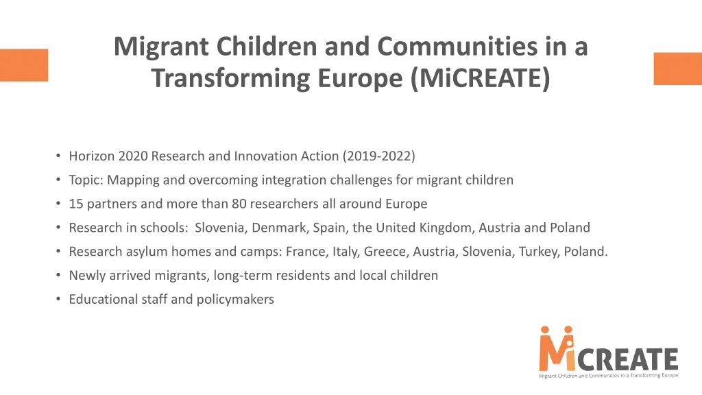 migrant children and communities