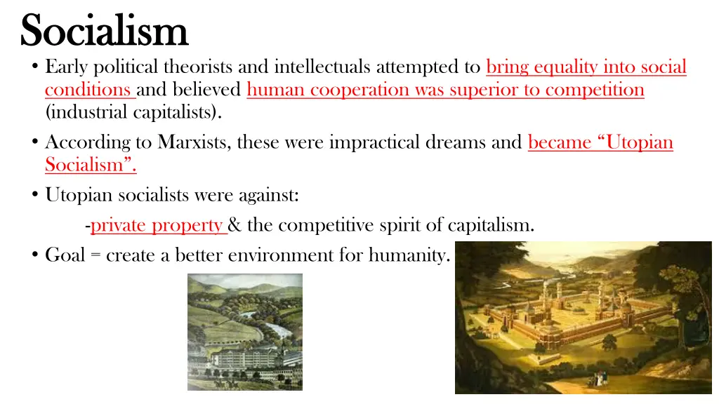 socialism socialism early political theorists