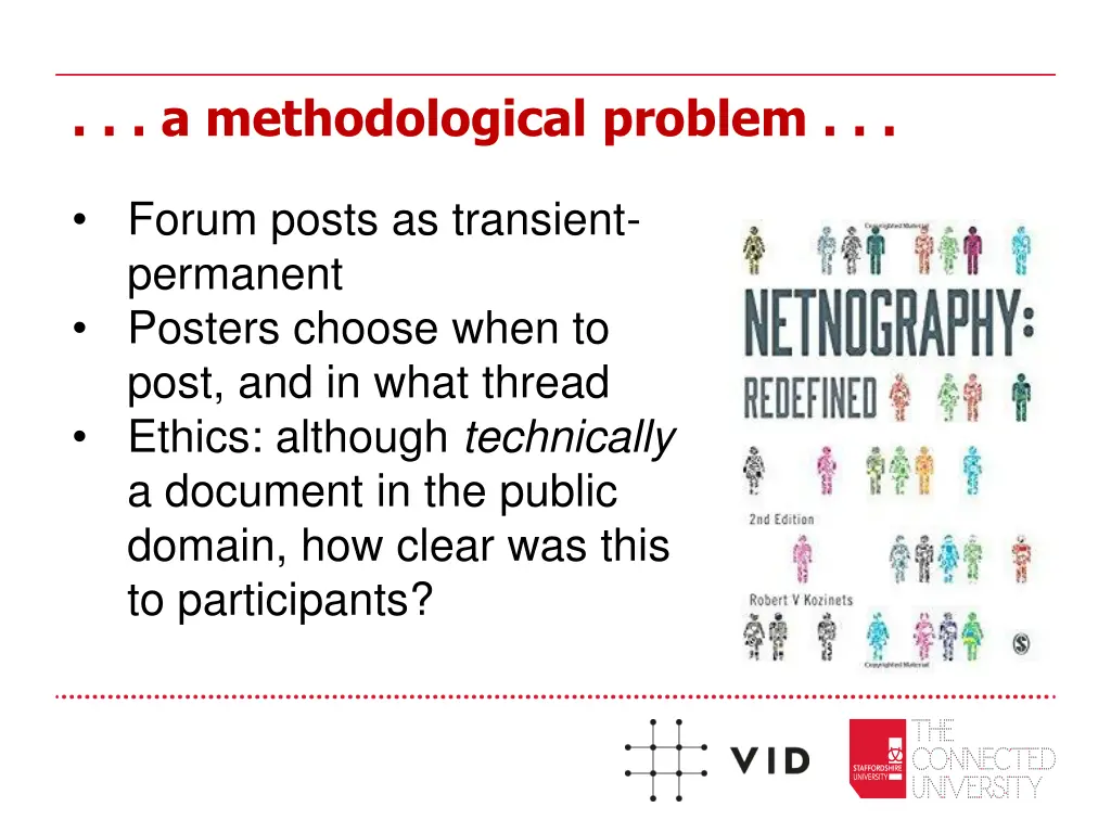 a methodological problem