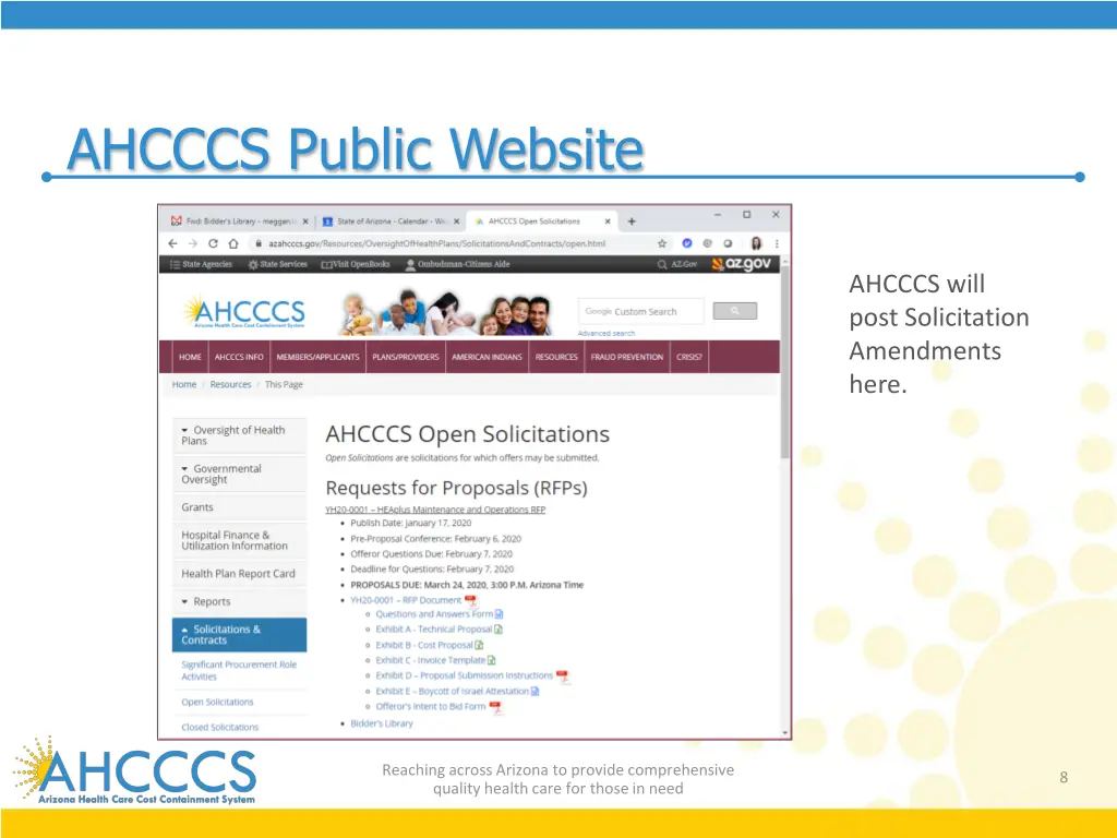 ahcccs public website