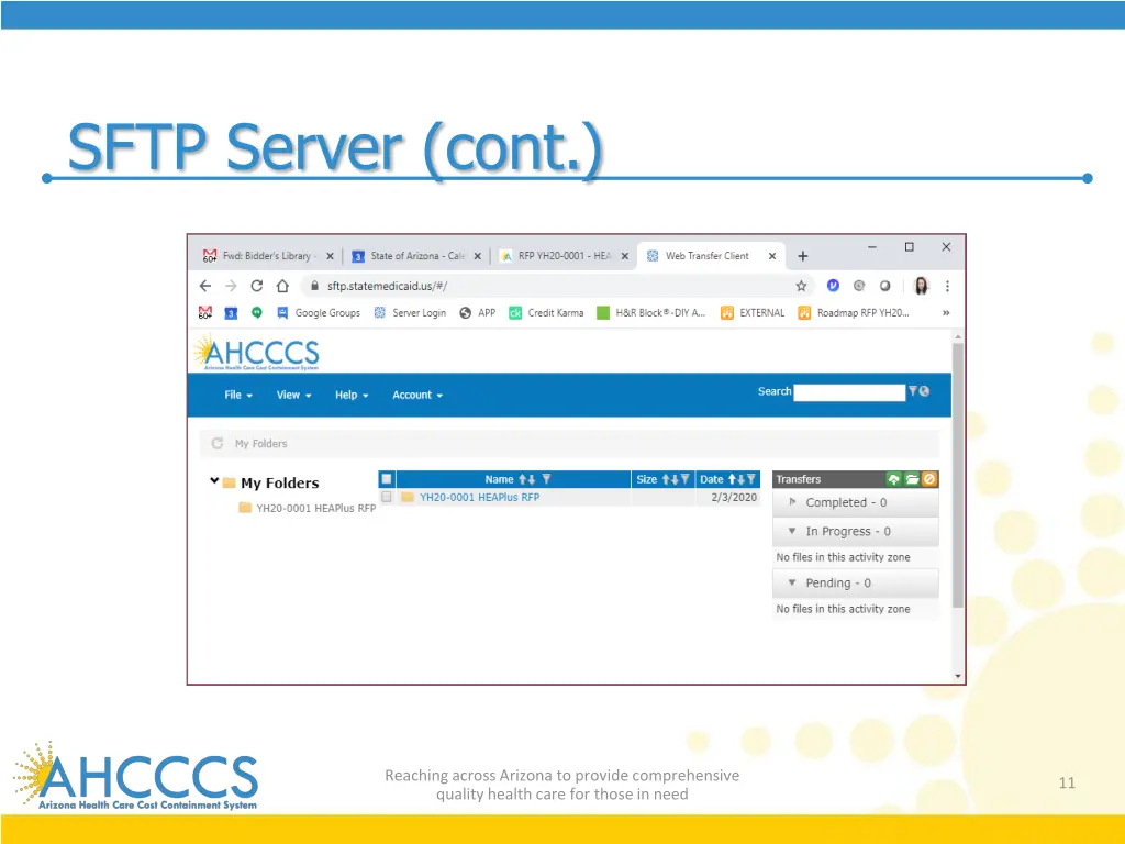 sftp server cont