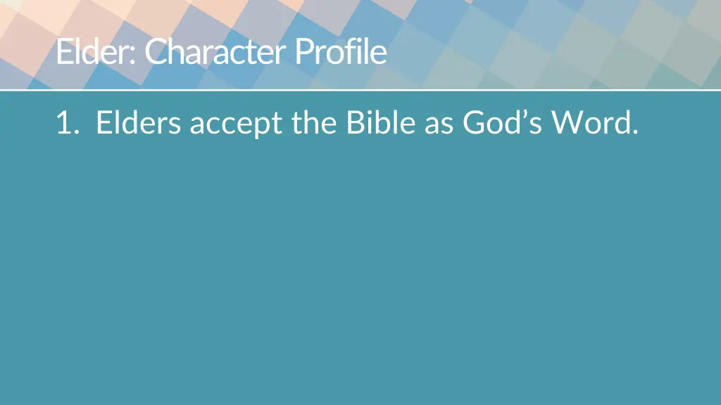 elder character profile