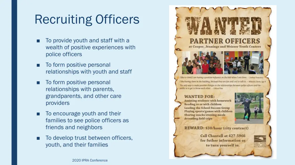 recruiting officers