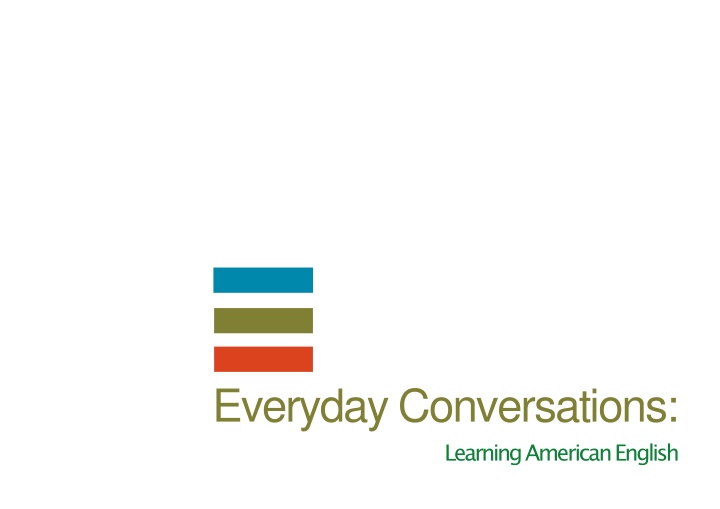 everydayconversations learning americanenglish