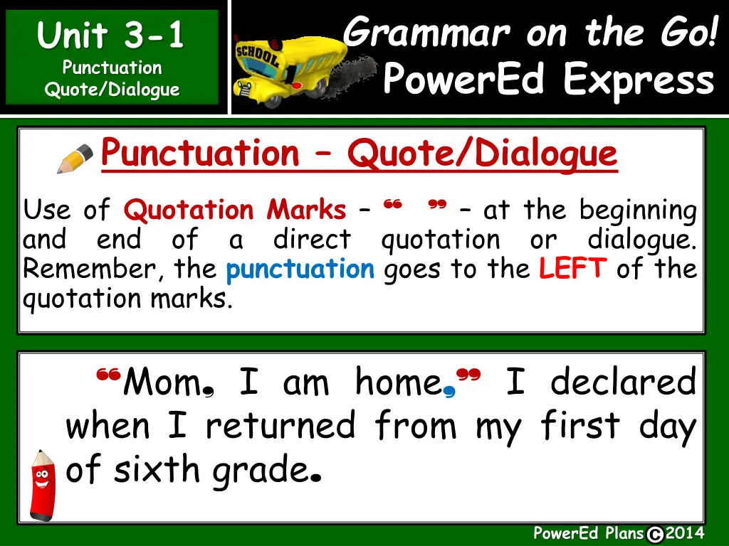 grammar on the go powered express 3